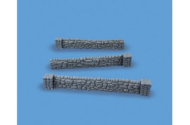 Stone Walls & Buttresses x 3 OO Scale